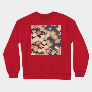 Traditional Japanese Kimono Pattern Crewneck Sweatshirt